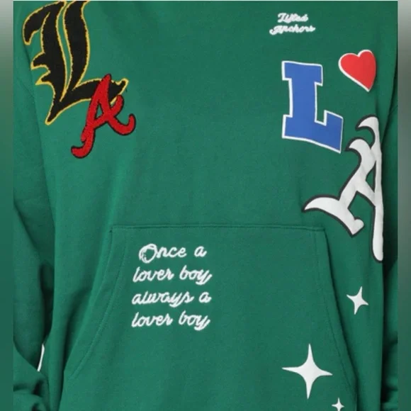 Lifted Anchor City Puff Hoodie size S - Picture 2 of 16